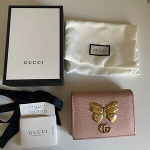 Authentic Gucci GG Marmont wallet cardholder card case